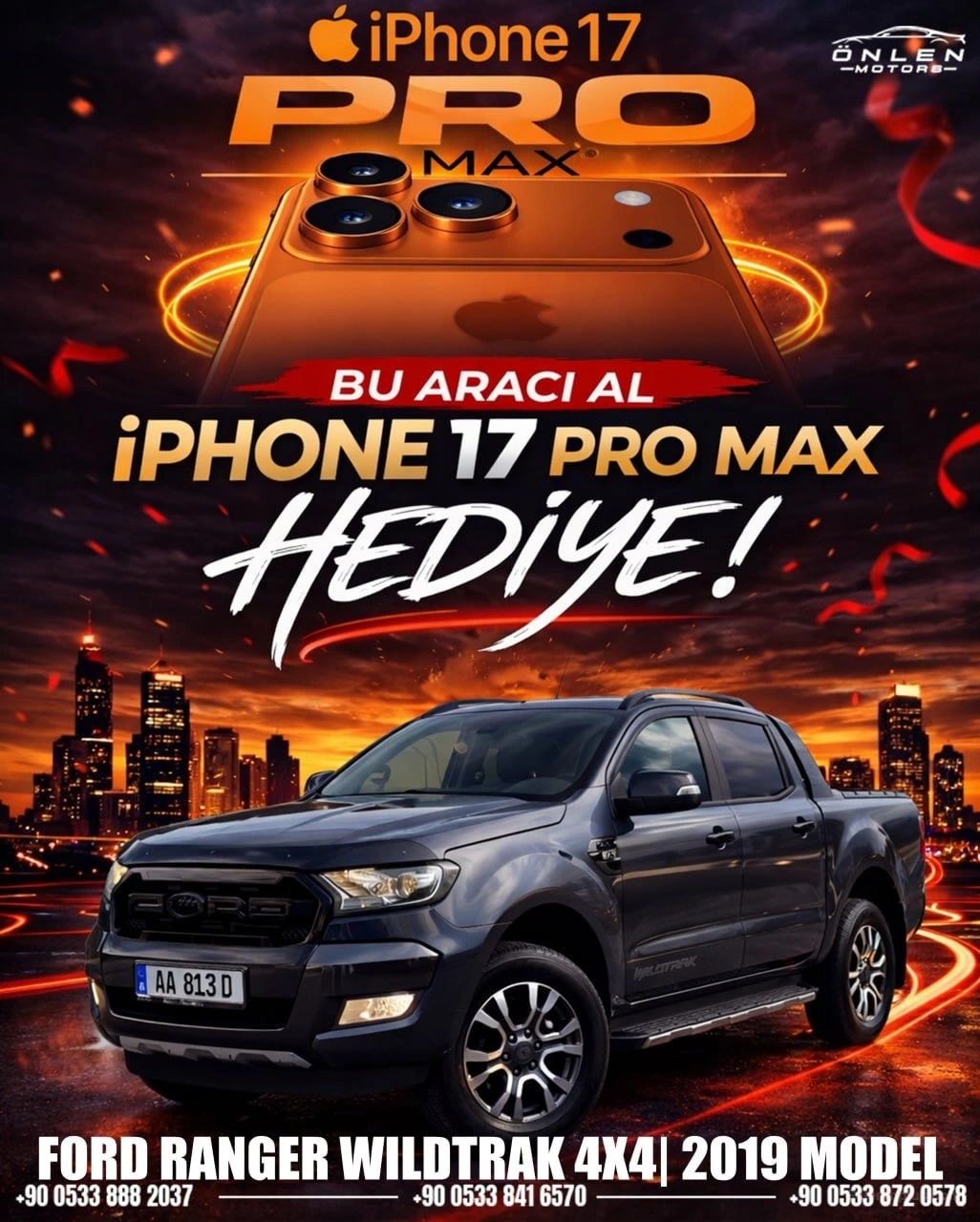 Ford Ranger 2019 Satılık İkinci El - Fotoğraf 1
