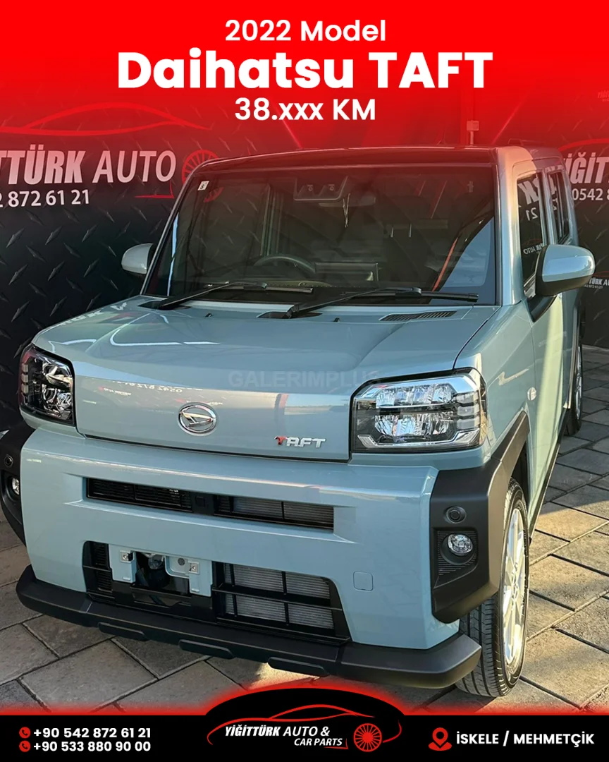 2022 Daihatsu Taft Benzin Otomatik İskele İlan görseli - GalerimPlus