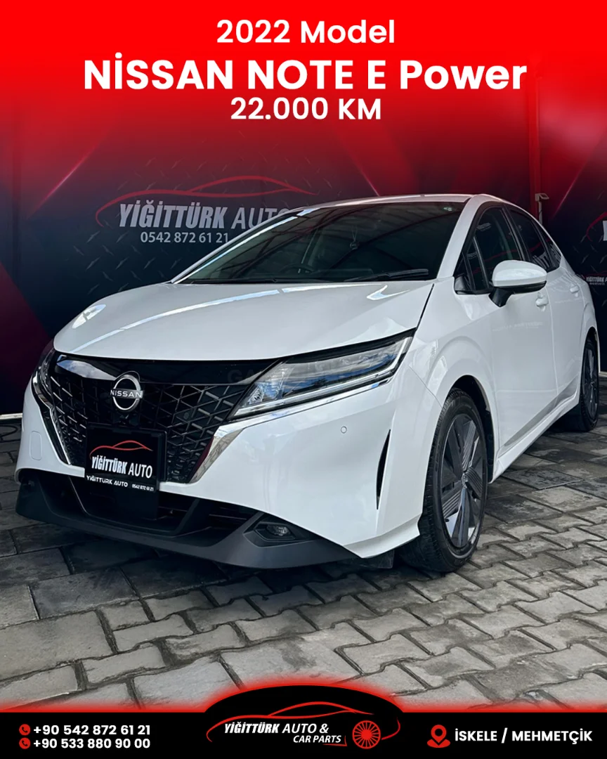 2022 Nissan Note e-Power KKTC - Fotoğraf 1